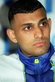 Images Dated 13th May 1998: Naseem Hamed Boxing May 98 WBO Featherweight Champion of the world