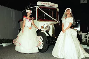 Images Dated 15th February 1991: The National Bridal Fair held at the NEC. 15th February 1991