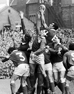 Five nations Championships Wales v Ireland Cardiff Arms Park 13th March 1971 Five nations Championships Wales v Ireland Cardiff Arms Park 13th March 1971