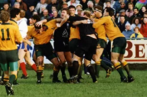 Images Dated 11th November 1992: Neath 8-16 Australia, 1992 Australia rugby union tour of Europe