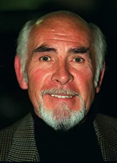 Neil Connery brother of actor Sean Connery with beard April 1997 Neil Connery brother of actor Sean Connery with beard April 1997
