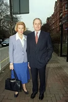 Images Dated 23rd January 1998: Neil Hamilton MP January 98 With his wife