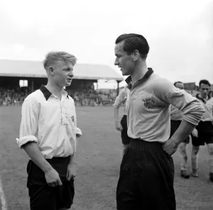 Neil Hamlton right and Johnny Stephens. August 1952 C4091 Neil Hamlton right and Johnny Stephens. August 1952 C4091
