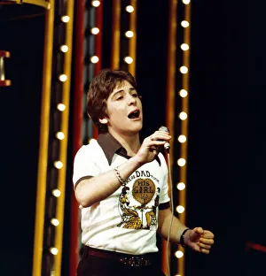 Images Dated 14th June 1974: Neil Reid seen here during rehearsals for the BBC television programme Top of