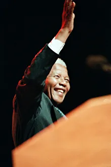 00479 Gallery: Nelson Mandela speaks at ICC, Birmingham, 10th October 1993