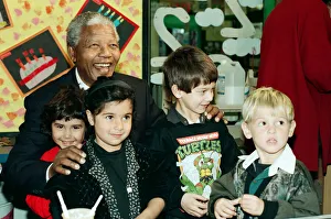 00479 Gallery: Nelson Mandela visits the Nelson Mandel school in Sparkbrook during his visit to