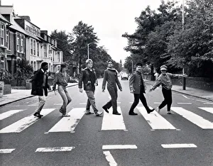 The new Beatles, who later became the Byker Five,(left to right) Ado Kerontang The new Beatles, who later became the Byker Five,(left to right) Ado Kerontang