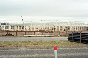 The new factory for Samsung under construction at Wynyard Business Park. 14th March 1995 The new factory for Samsung under construction at Wynyard Business Park. 14th March 1995