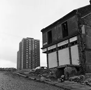 New flats and old buildings side by side in Newcastle upon Tyne, Tyne and Wear New flats and old buildings side by side in Newcastle upon Tyne, Tyne and Wear