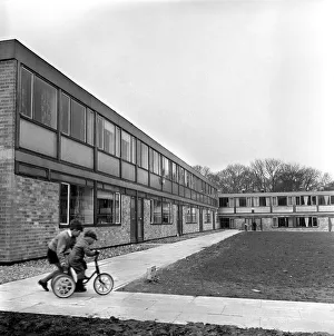 00068 Gallery: New housing estate being built on the edge of the new Cumbernauld Town. 1963 A798-005