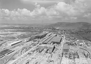 New Steel Works near Port Talbot circa 1951 024971/6 New Steel Works near Port Talbot circa 1951 024971/6
