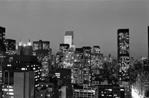 Images Dated 13th February 1981: New York skyline. 13th February 1981
