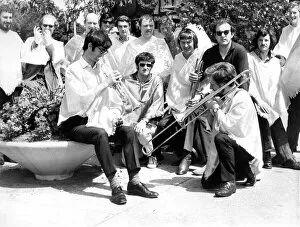 The Newastle Big Band in July 1970