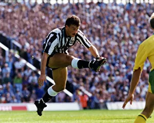 Images Dated 25th August 1990: Newcastle 2-0 Plymouth, Division Two league match at St James Park