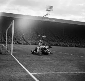 00614 Gallery: Newcastle 3-1 Man City, FA Cup Final, Wembley Stadium, Saturday 7th May 1955
