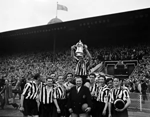 00614 Gallery: Newcastle 3-1 Man City, FA Cup Final, Wembley Stadium, Saturday 7th May 1955