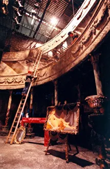 The Newcastle Play House's new stage setting for the Threepenny Opera on March 5 The Newcastle Play House's new stage setting for the Threepenny Opera on March 5