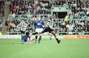 Images Dated 2nd February 1997: Newcastle United 4-3 Leicester City, premier league match at St James Park