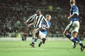 Images Dated 2nd February 1997: Newcastle United 4-3 Leicester City, premier league match at St James Park