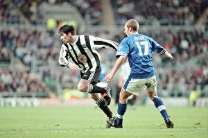 Images Dated 2nd February 1997: Newcastle United 4-3 Leicester City, premier league match at St James Park