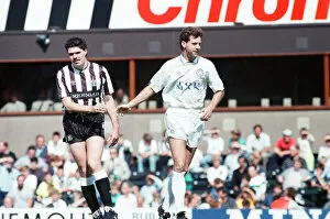 Images Dated 19th August 1989: Newcastle United 5 -2 Leeds United, Second Division match held at St James Park