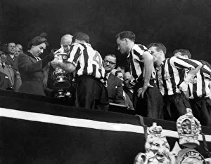 Newcastle United beat Manchester city by 3 goals to 1 in the FA Cup Final at Wembley Newcastle United beat Manchester city by 3 goals to 1 in the FA Cup Final at Wembley