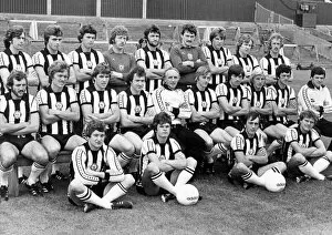 Images Dated 19th August 1978: Newcastle United Football Club pose for a squad photograph ahead of the 1978 - 1979