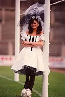 Newcastle United Football Club wedding dress