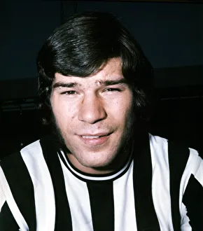 Newcastle United footballer Malcolm MacDonald July 1972 Newcastle United footballer Malcolm MacDonald July 1972