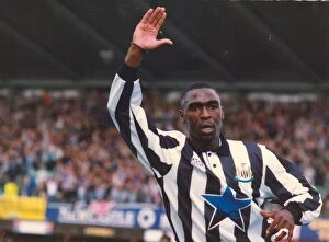 Images Dated 28th October 1993: Newcastle United player Andy Cole October 1993 Towards the end of the 1992 / 3