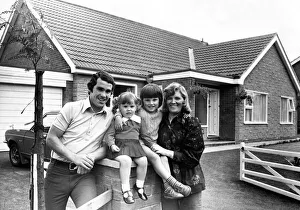 Newcastle United Gallery: Newcastle United player Bob Moncur pictured with his wife Camille