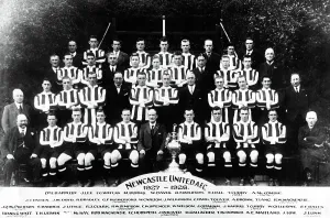 Newcastle United Gallery: Newcastle United team group from the 1927-1928 season