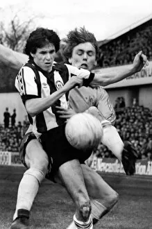 Images Dated 28th March 1981: Newcastle United v Chelsea. Kenny Wharton. 28 / 03 / 81