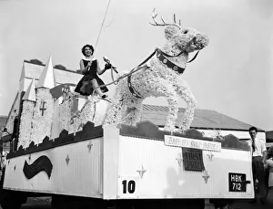 Newport Carnival, Isle of Wight. 11th August 1955 Newport Carnival, Isle of Wight. 11th August 1955