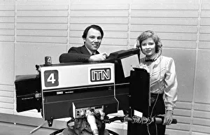 News Presenter Peter Sissons with Soviet newscaster Tatyana Vedeneeva News Presenter Peter Sissons with Soviet newscaster Tatyana Vedeneeva