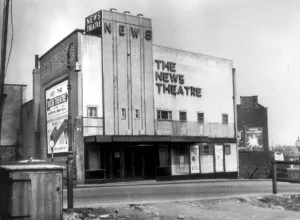 The News Theatre in Broadmead, Bristol, opened in 1910 and was demolished in 1956 The News Theatre in Broadmead, Bristol, opened in 1910 and was demolished in 1956