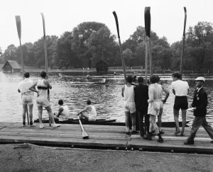 News of the World Open Sprint Championship Regatta on the Serpentine, London News of the World Open Sprint Championship Regatta on the Serpentine, London