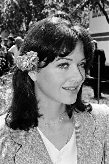Images Dated 21st May 1979: Newsreader Anna Ford at the Chelsea Flower Show. her. 21st May 1979