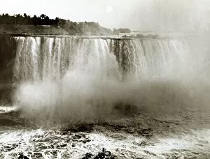 Niagara Falls Canada - April 1970 Waterfalls