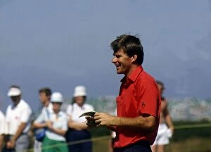 Images Dated 1st July 1989: Nick Faldo golfer at Open Golf Championship July 1989