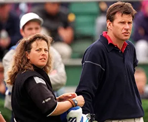 Nick faldo Open Golf Championship July 1997. Nick Faldo on the first day of the Open Golf Nick faldo Open Golf Championship July 1997. Nick Faldo on the first day of the Open Golf