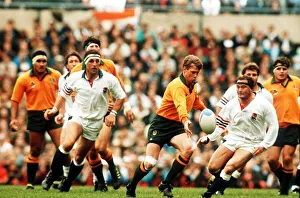 Nick Farr-Jones Rugby Union World Cup Final England against Australia Nick Farr-Jones Rugby Union World Cup Final England against Australia