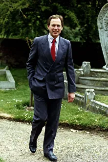 Nick Owen at Jayne Irvings Wedding May 1991 Nick Owen at Jayne Irvings Wedding May 1991
