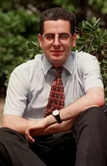 Images Dated 13th September 1997: Nick Pope ufo expert and ex employee of the ministry of defence in charge of ufo