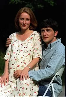 Images Dated 6th August 1996: Nicola Stephenson Actress and Jason Done Actor in the Television Programme Wokenwell