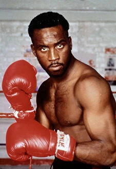 Images Dated 1st January 1988: Nigel Benn is a British former professional boxer who competed from 1987 to 1996