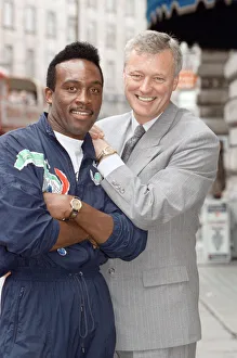 Nigel Benn with manager Barry Hearn ahead of his upcoming fight with Kid Milo Nigel Benn with manager Barry Hearn ahead of his upcoming fight with Kid Milo