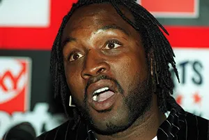 Nigel Benn At A Press Conference Today At The London Dorchester Nigel Benn At A Press Conference Today At The London Dorchester