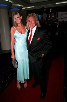 Images Dated 21st August 1998: Nightclub owner Peter Stringfellow attends the premiere of Casablanca in London'