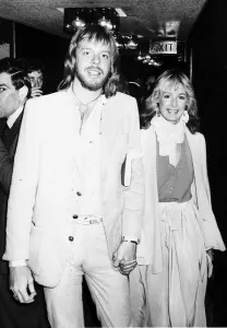 Nina Carter 1982 with Rick Wakeman Hotel Intercontinental London Nina Carter 1982 with Rick Wakeman Hotel Intercontinental London